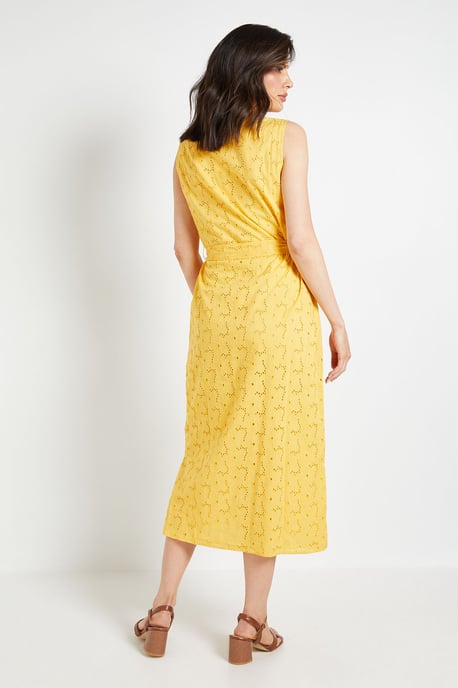 BRODERIE MAXI SHIRT DRESS - Image 3