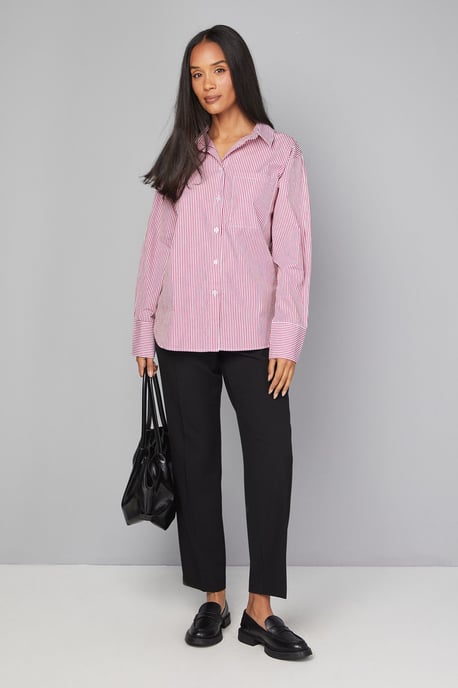 Stripe Pocket Side Tape Shirt - Image 2