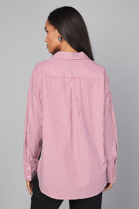Stripe Pocket Side Tape Shirt - Image 3