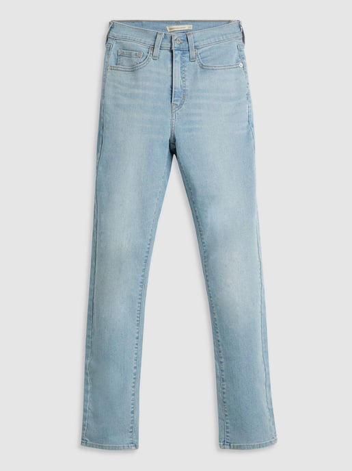 Womens Eternal Indigo Light 724 High Rise Straight Jean - Image 2