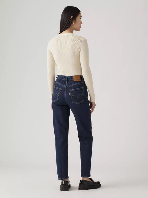 Womens Eroded Way 80S Mom Jean - Image 4
