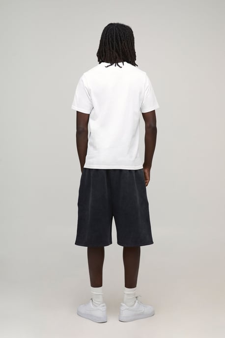 Essential Washed Oversized Drop Crotch Short - Image 2