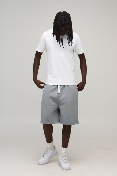 Essential Washed Oversized Drop Crotch Short - Image 4