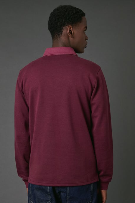 Burgundy Sailing Academy Rugby Top - Image 3