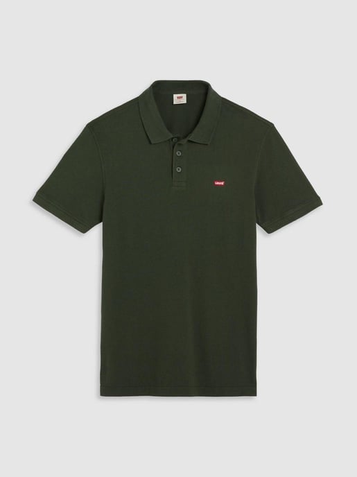 Mens Kombu Green Polo Shirt - Image 1