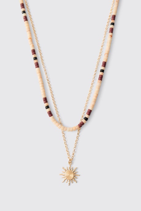 Sun Beaded Necklace - Image 2