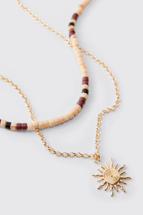 Sun Beaded Necklace - Image 3