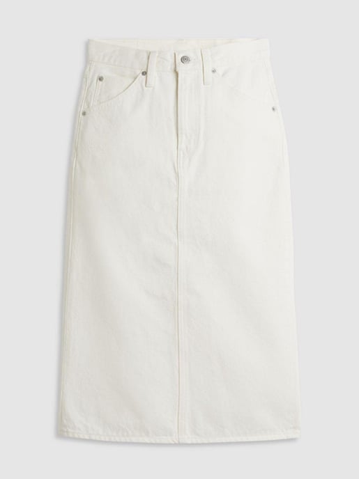 Womens Snowing In La Back Slit Skirt - Image 1