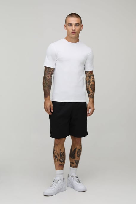 Regular Fit Waffle Shorts - Image 4