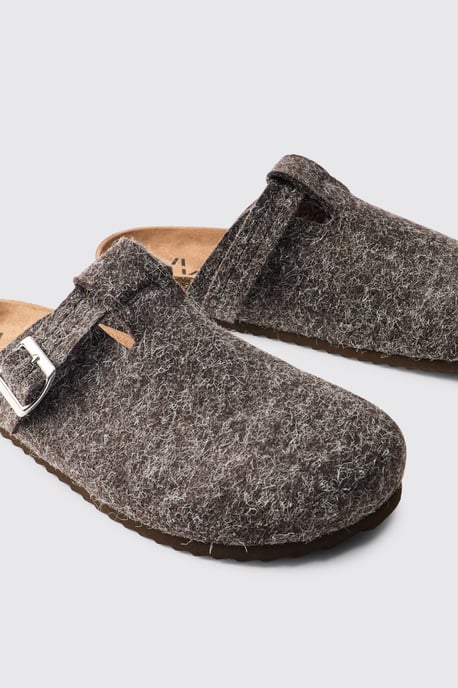 Felt Buckle Mule - Image 3