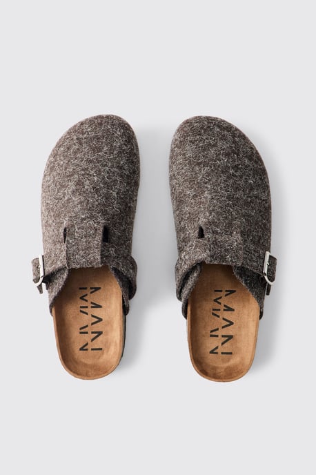 Felt Buckle Mule - Image 4