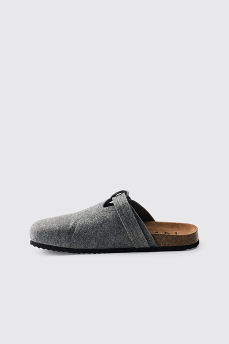 Felt Buckle Mule - Image 2