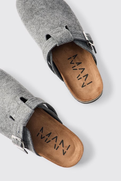 Felt Buckle Mule - Image 4