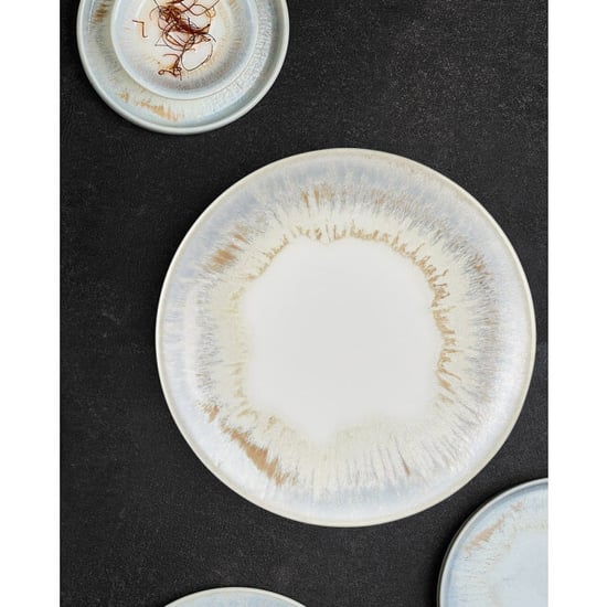 By Bone Pastabord wave porselein 25 cm (400cc) set van 2 - Image 1