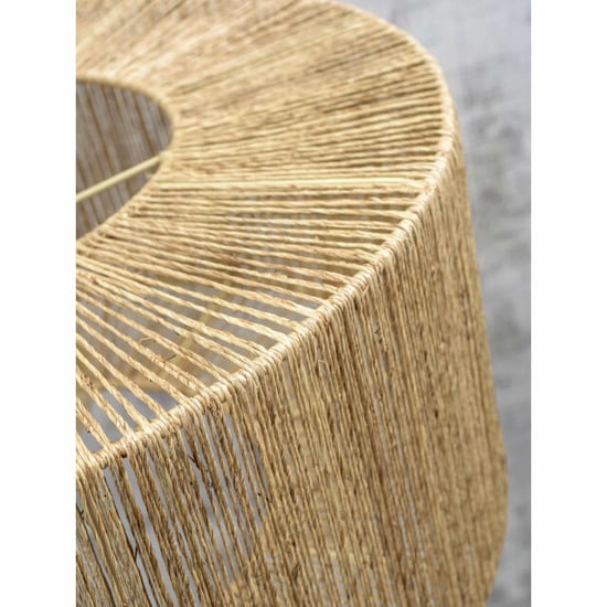 Good&Mojo Vloerlamp iguazu bamboe /jute 73x50x176cm - Image 1