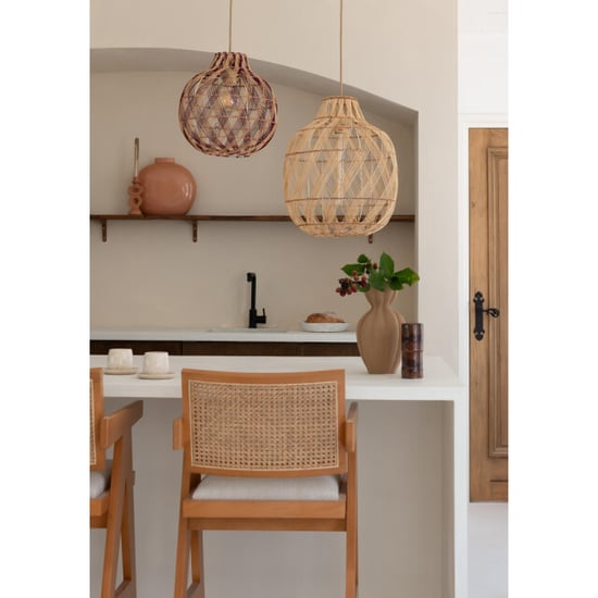 Good&Mojo Hanglamp mendoza naturel Ø40cm - Image 1