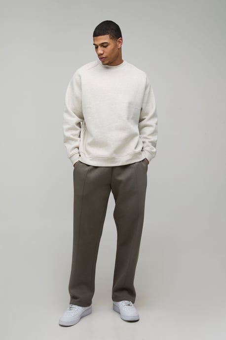 Straight Fit Pintuck Washed Jogger - Image 4