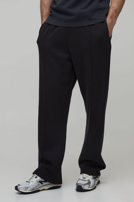 Straight Fit Pintuck Washed Jogger - Image 1