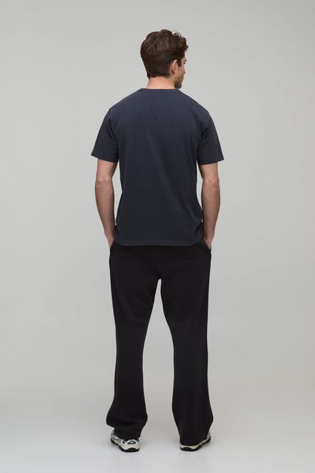 Straight Fit Pintuck Washed Jogger - Image 2