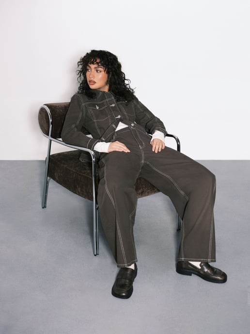 The Mid Waist Barrel Jean - Image 3