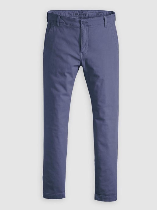 Mens Crown Blue Slim Chino - Image 1