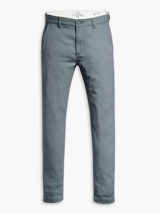Mens Dark Slate Slim Chino - Image 1