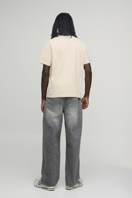 Basic Relaxed Fit Jeans - Image 2