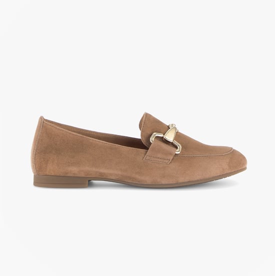 Gabor Jangle Womens Loafer Shoes Brown - Image 1