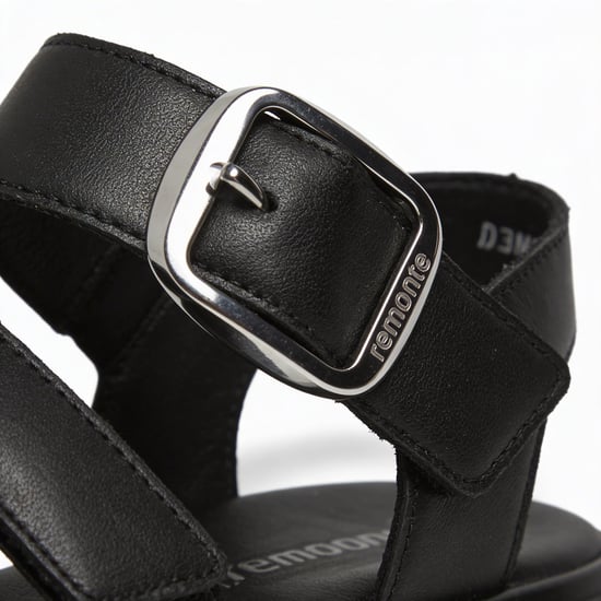 Remonte D3n50 Womens Ankle Strap Sandals Black - Image 4