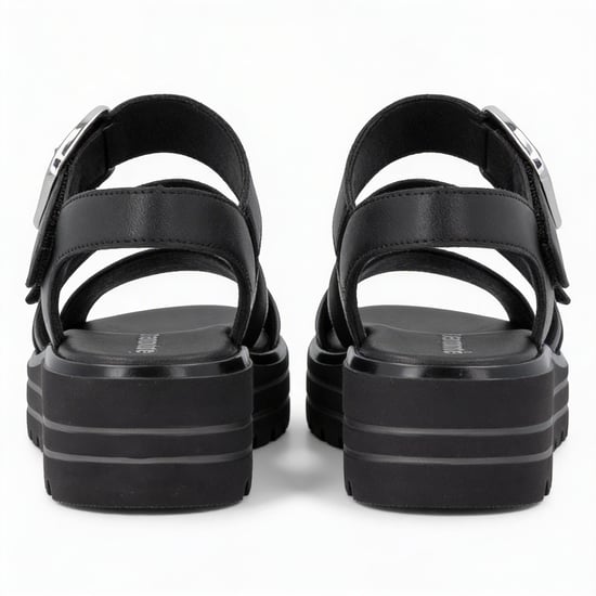 Remonte D3n50 Womens Ankle Strap Sandals Black - Image 5