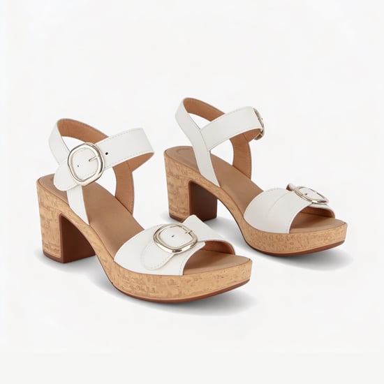 Gabor Fantastica Womens Ankle Strap Sandals Cream - Image 5