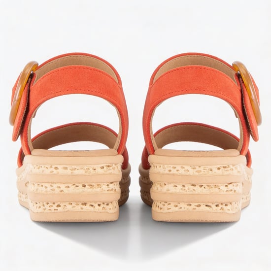 Gabor Andre Womens Ankle Strap Sandals Orange - Image 4