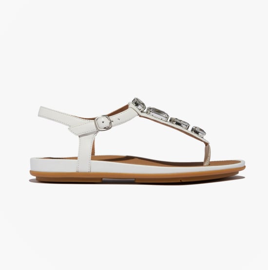 Fitflop Gracie Ultra Womens Ankle Strap Sandals Urban White - Image 4
