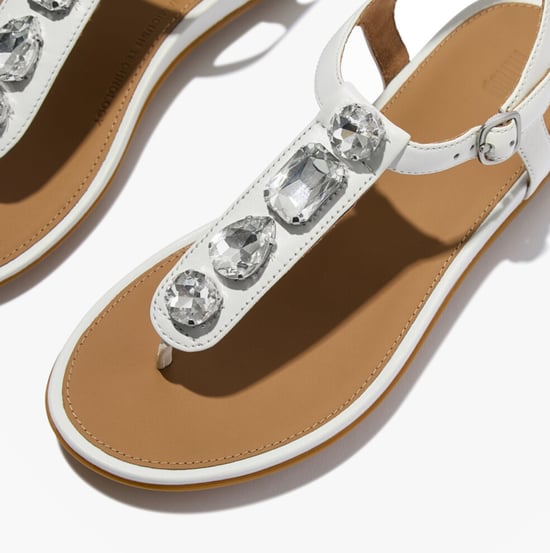 Fitflop Gracie Ultra Womens Ankle Strap Sandals Urban White - Image 6