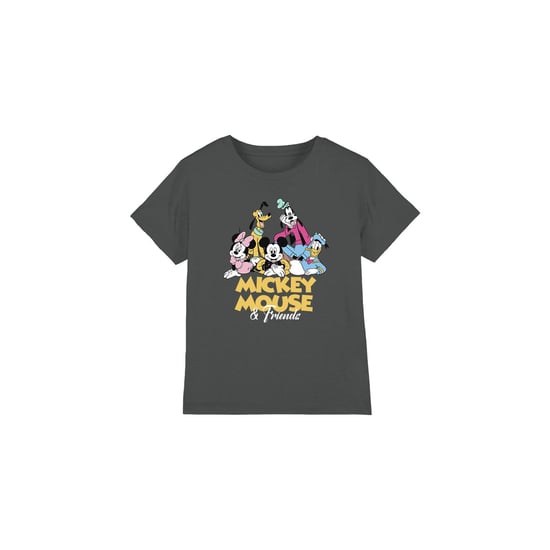 Disney Kinderen/Kinderen Mickey Mouse Friends T-shirt (Houtskool) - Image 1