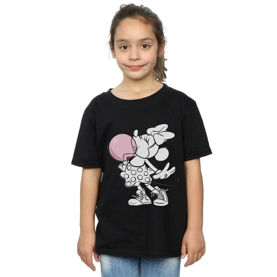 Disney Meisjes Minnie Mouse Gum Bubble Katoenen T-Shirt (Zwart) - Image 2