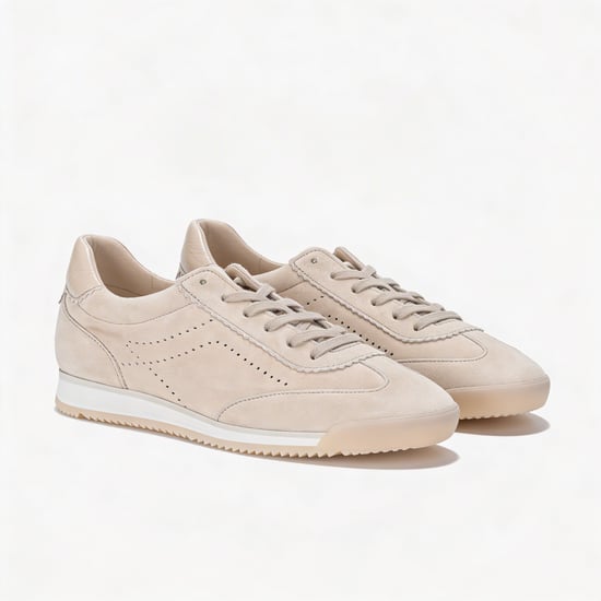 Gabor Novice Womens Court Trainers Cream - Image 3