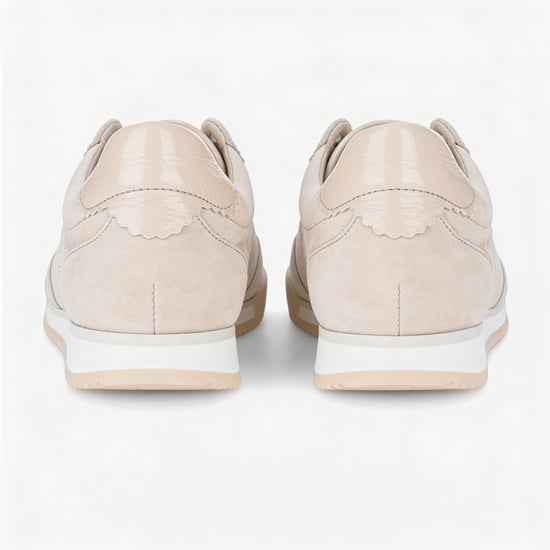 Gabor Novice Womens Court Trainers Cream - Image 5