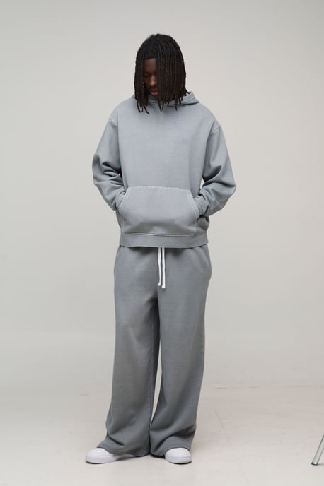 Essential Washed Extreme Wide Leg Jogger - Image 4