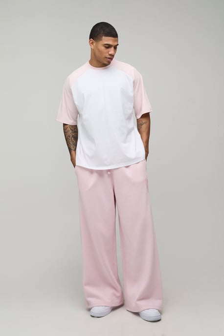 Extreme Wide Leg High Build Printed Jogger - Image 4