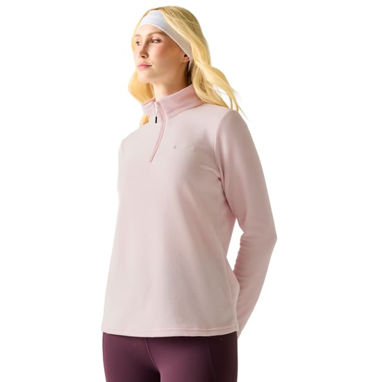 Regatta - Geweldige Outdoors Dames Sweetheart 1/4 Zip Fleece Sweater (Roze waas) - Image 4