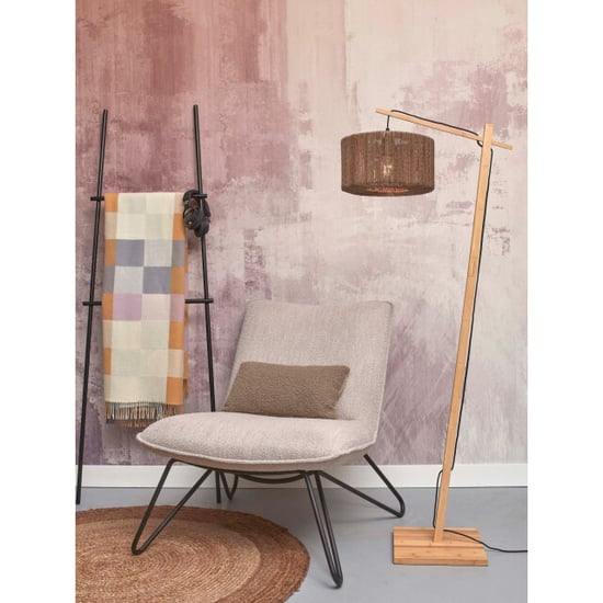 Good&Mojo Vloerlamp iguazu bamboe/jute 57x31x150cm - Image 1