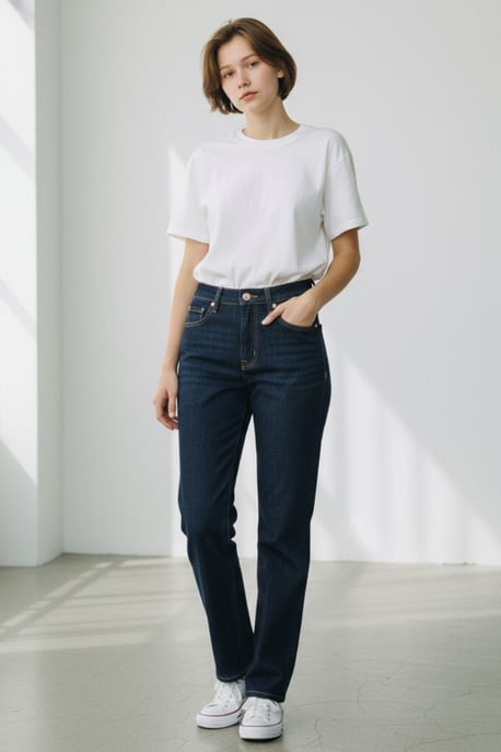Slim Leg Stretch Jeans - Image 3