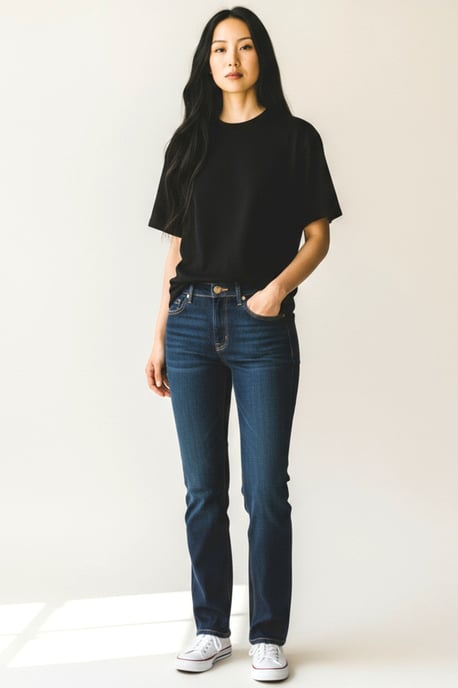 Slim Leg Stretch Jeans - Image 4