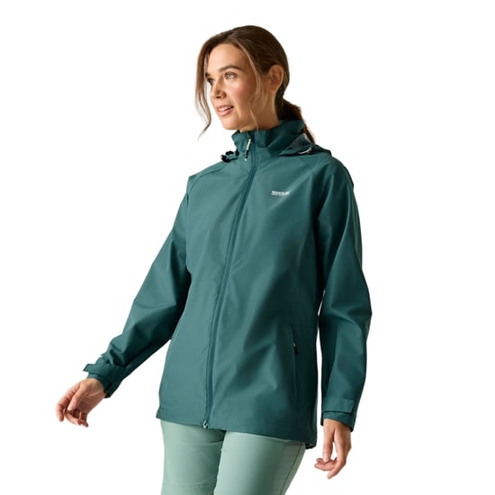 Regatta Womens/Ladies Daysha II Waterproof Jacket (Mediterranean Green) - Image 4
