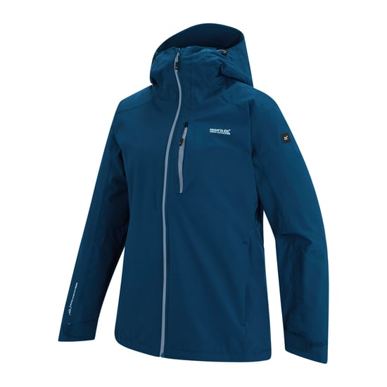 Regatta Dames/Dames Birchdale II Waterdichte Jas (Aviator Blauw) - Image 3