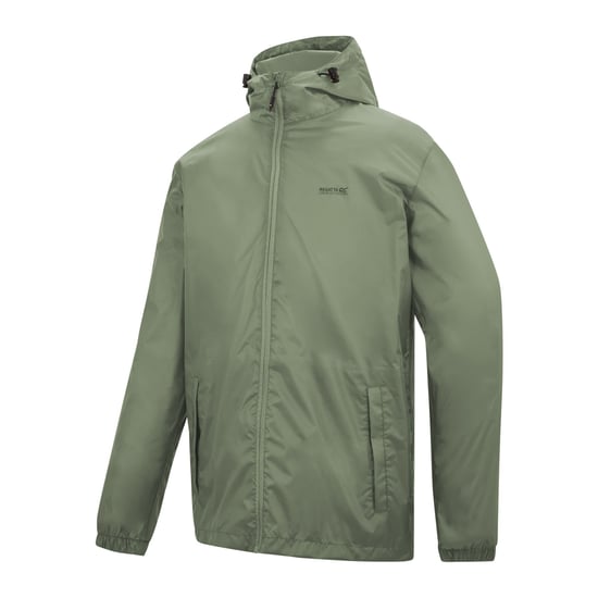 Regatta Mens Pack It III Waterproof Jacket (Light Sage) - Image 3
