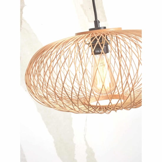 Good&Mojo Vloerlamp cango bamboe 62x40x150cm - Image 1
