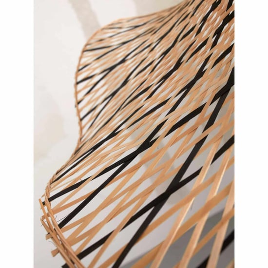 Good&Mojo Vloerlamp ibiza bamboe/zwart 77x50x150cm - Image 2