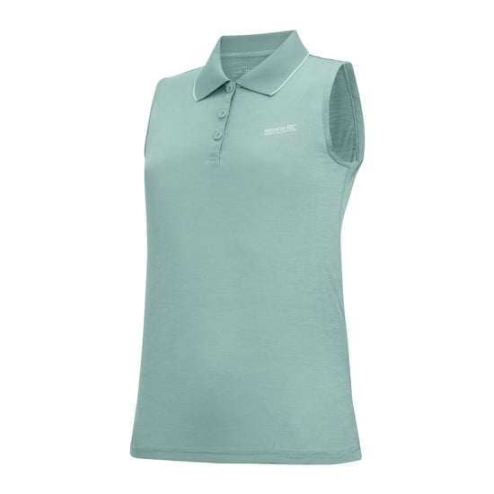 Regatta Dames/Dames Tima II Mouwloos Poloshirt (Ivy Mos) - Image 3